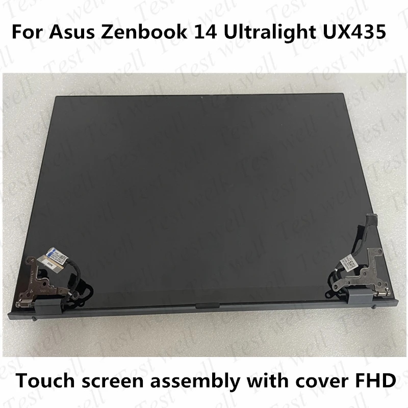 Original 14'' FHD 1920X1080 the top of laptop for Asus Zenbook 14 Ultralight UX435 UX435EG with touch LCD screen assembly