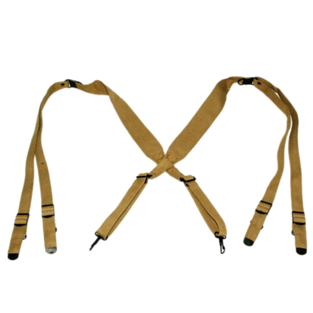 

WWII WW2 US SOLDIER ARMY M1936 COMBAT FIELD SUSPENDER BACKPACK CANVAS STRAP