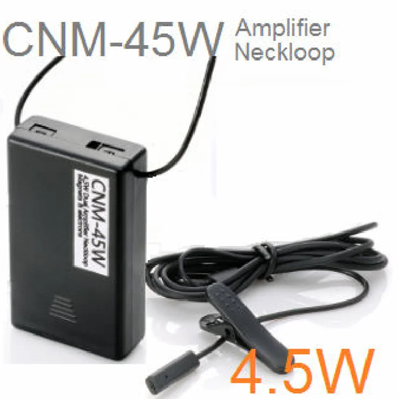 Micrófono amplificador de 4,5 W para teléfono móvil, para el cuello con lazo audífono inalámbrico, Mini auricular Invisible, excelente sonido fuerte