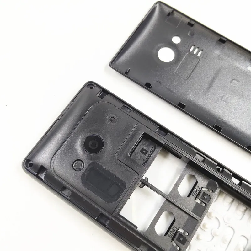 Full Housing For Nokia 216 Front Middle Frame Battery Back Cover Case 216DS RM-1187