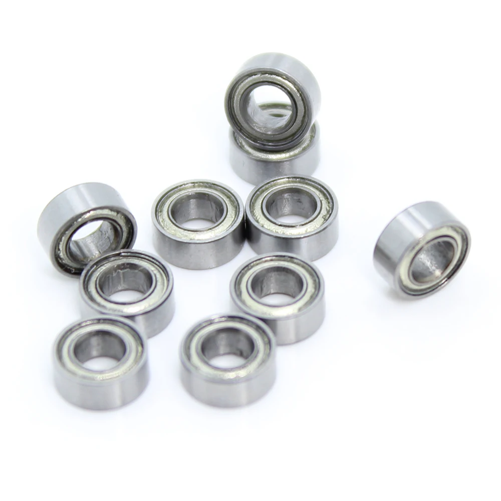 

MR63ZZ Bearing ABEC-1 (10PCS) 3*6*2.5 mm Miniature MR63 ZZ Ball Bearings L630ZZ MR63Z