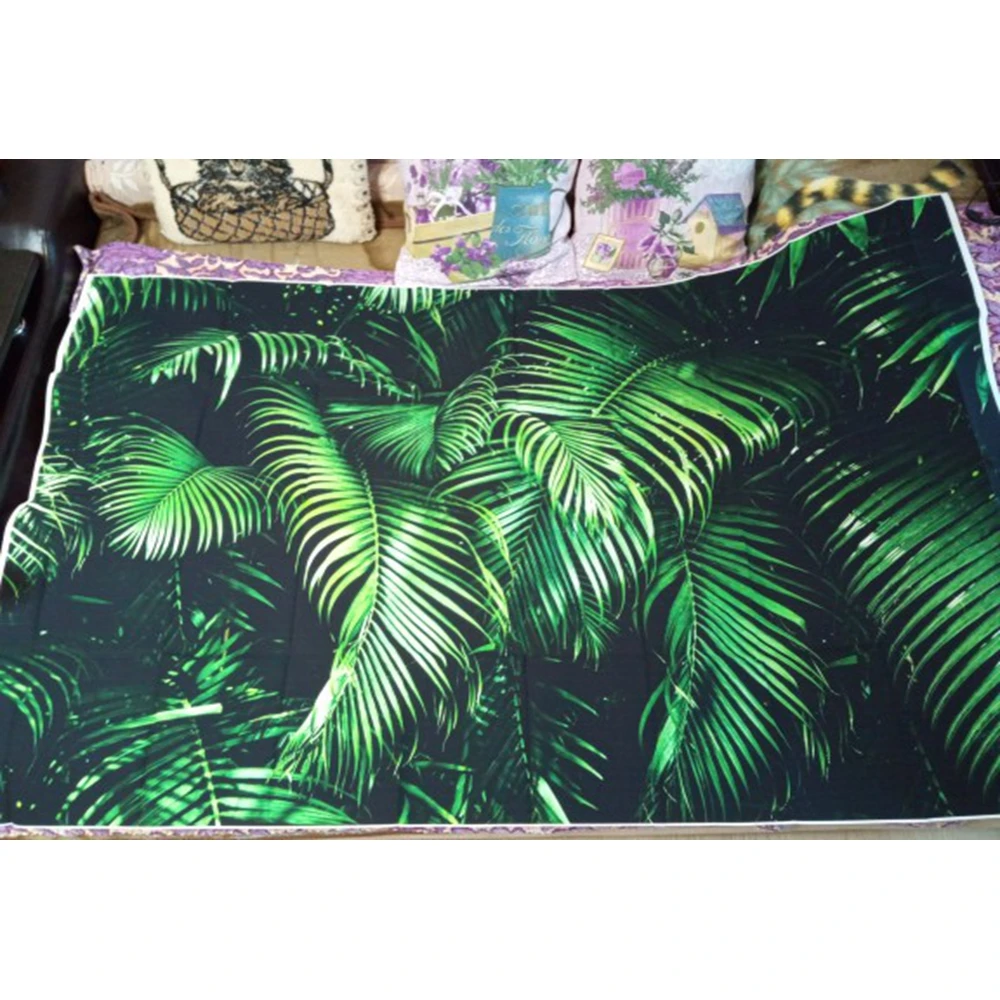 هاواي الاستوائية أوراق النخيل الطفل عيد ميلاد خلفية التصوير الفوتوغرافي إزالة الأعشاب الضارة حفلة التصوير خلفية الصورة استوديو التصوير الدعامة