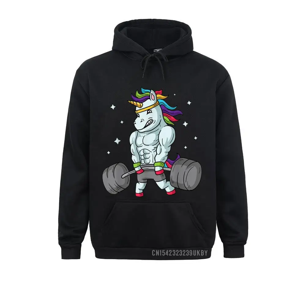 Weightlifting Unicorn - Funny Deadlift Gym Hoody Sweatshirts For Men 3D Printed Hoodies Long Sleeve Sportswears