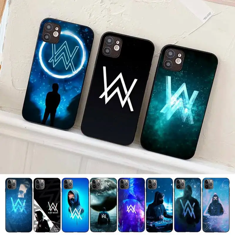 

Alan Walker Phone Case for iPhone 11 12 13 mini pro XS MAX 8 7 6 6S Plus X 5S SE 2020 XR cover