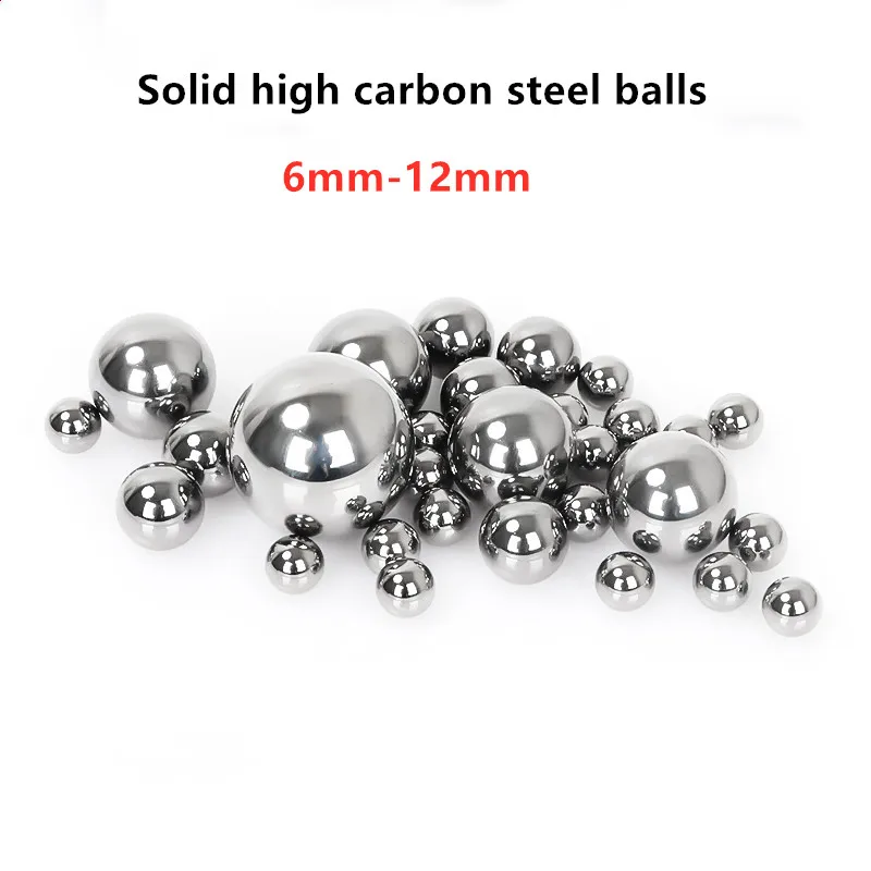 1kg Solid high carbon steel ball Dia 6 6.35 6.5 7 7.5 8 8.5 8.73 9 9.5 10 11 12 mm slingshot ammo hunting steel bearing balls