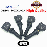 4Pcs New For Great Wall Haval M4 H1 H2 H5 H8 H9 M2 3641100XKU00A TPMS Monitoring System Tire Pressure Sensor 3641100XSZ08A