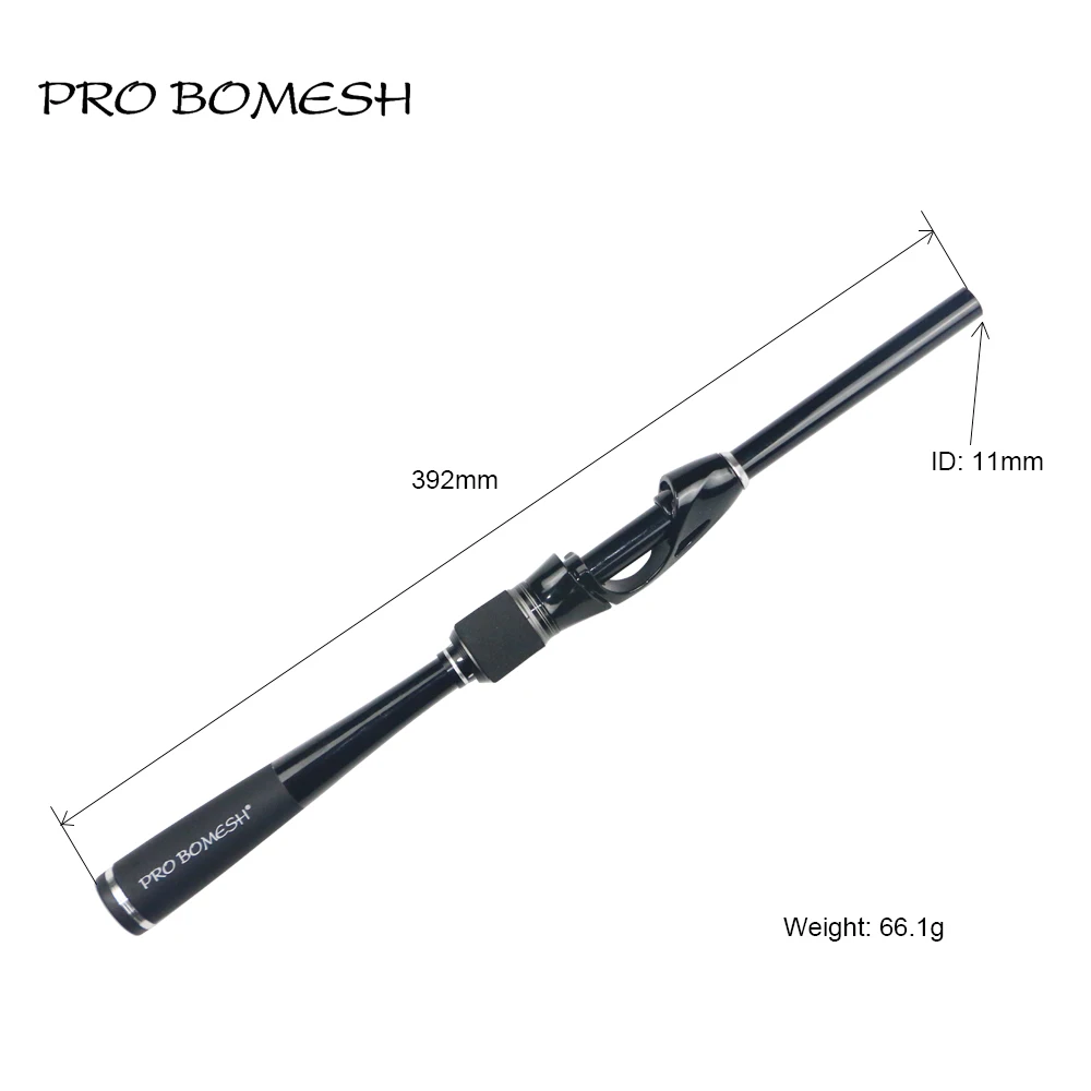 Pro Bomesh 1Set Taper Carbon Tube Grip Butt Section Spinning Rod Building Component Handle Rod Repair DIY Blank Accessory