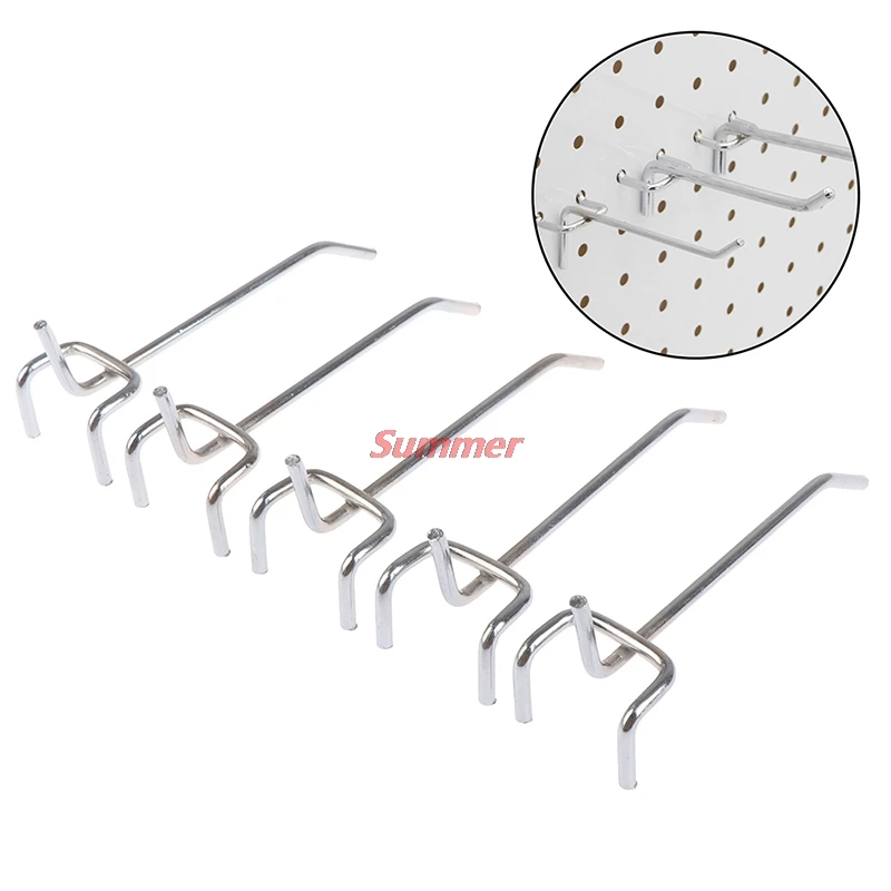 New 5 Pcs Hook Panel Perforated Wall Storage Garage Workshop Fixing 10CM Panel Perforated Wall Storage Perforated Panel