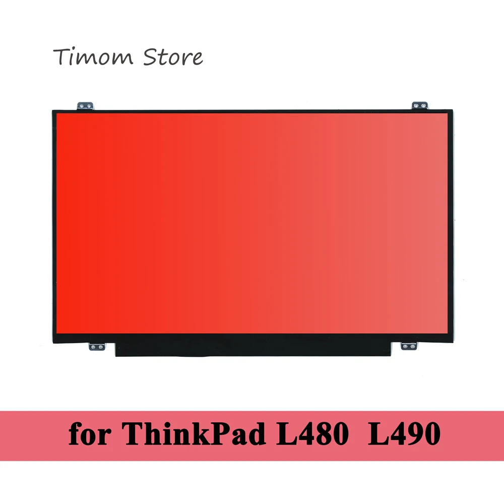 for Lenovo ThinkPad L480 20LS 20LT L490 20Q5 20Q6 1366*768 1920*1080 IPS Full HD eDP 30pin 140 LCD Matrix FHD 40pin Touch Screen