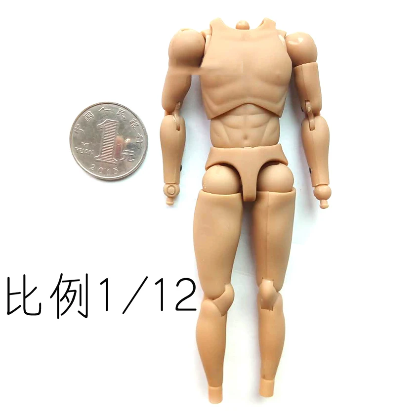 1/12 Scale Male Soldier 6-inch Action Figure 3ATOYS Body (non-ant special price)  for Fans Gift