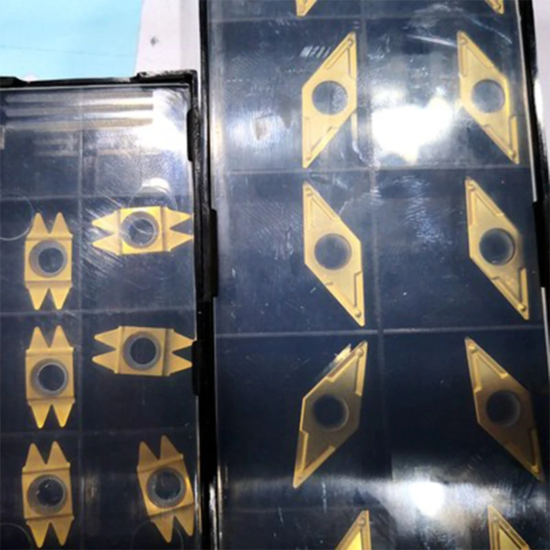 5pcs/lot PDL-40° belt pullyey cutter insets 2.34 3.56 double tooth slotting insert of CNC machine