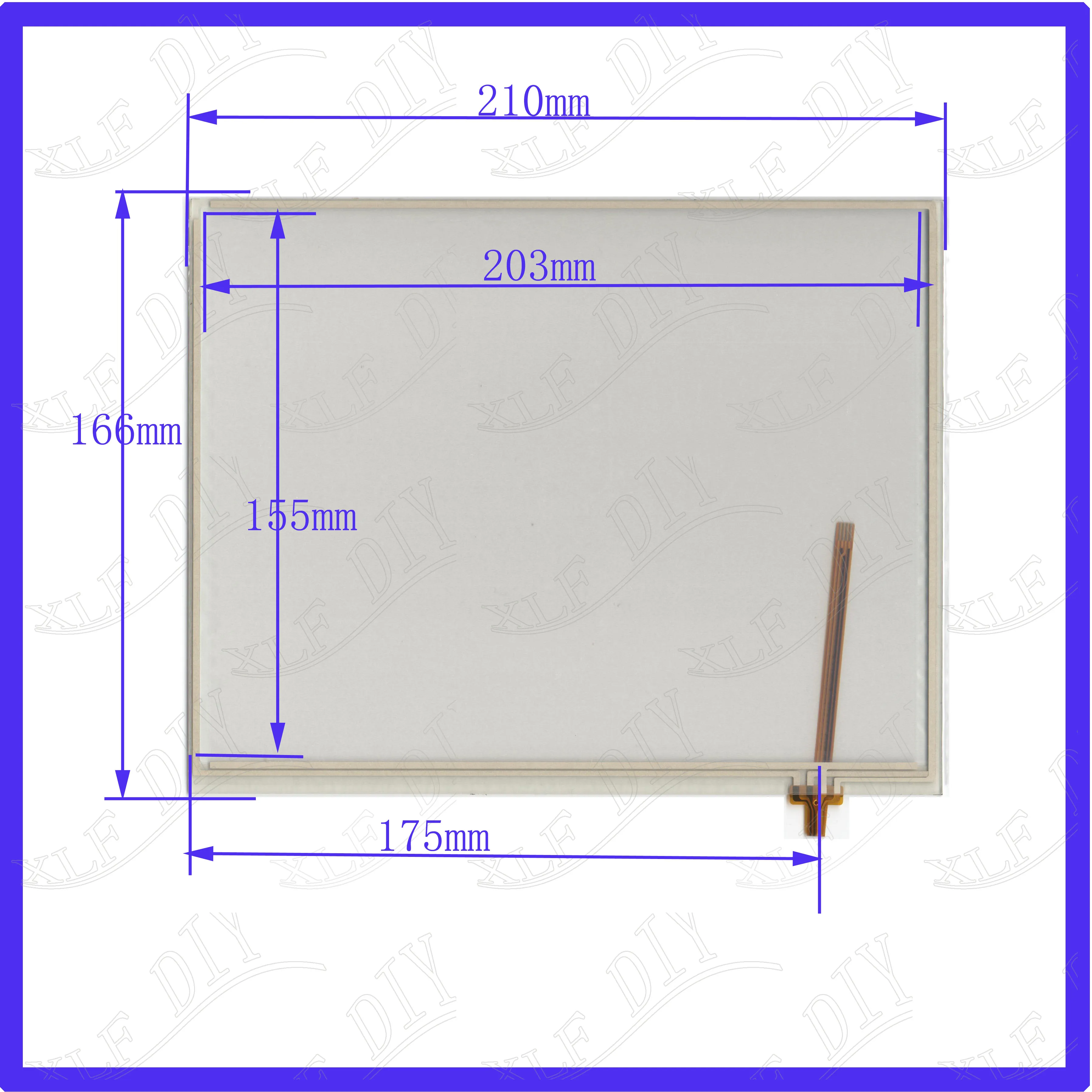 

wholesale KDT3426 210*166MM 10.1inch resistance screen 210*166 for GPS CAR this is compatible KDT 3426