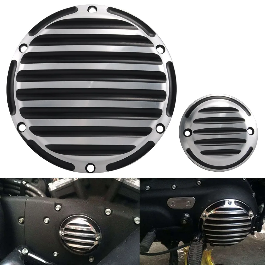 

Motorcycle Accesorios Derby Timer Clutch Timing Covers 6 Holes For Harley Sportster XL883 1200 Iron 72 Custom Roadster 2004-2017