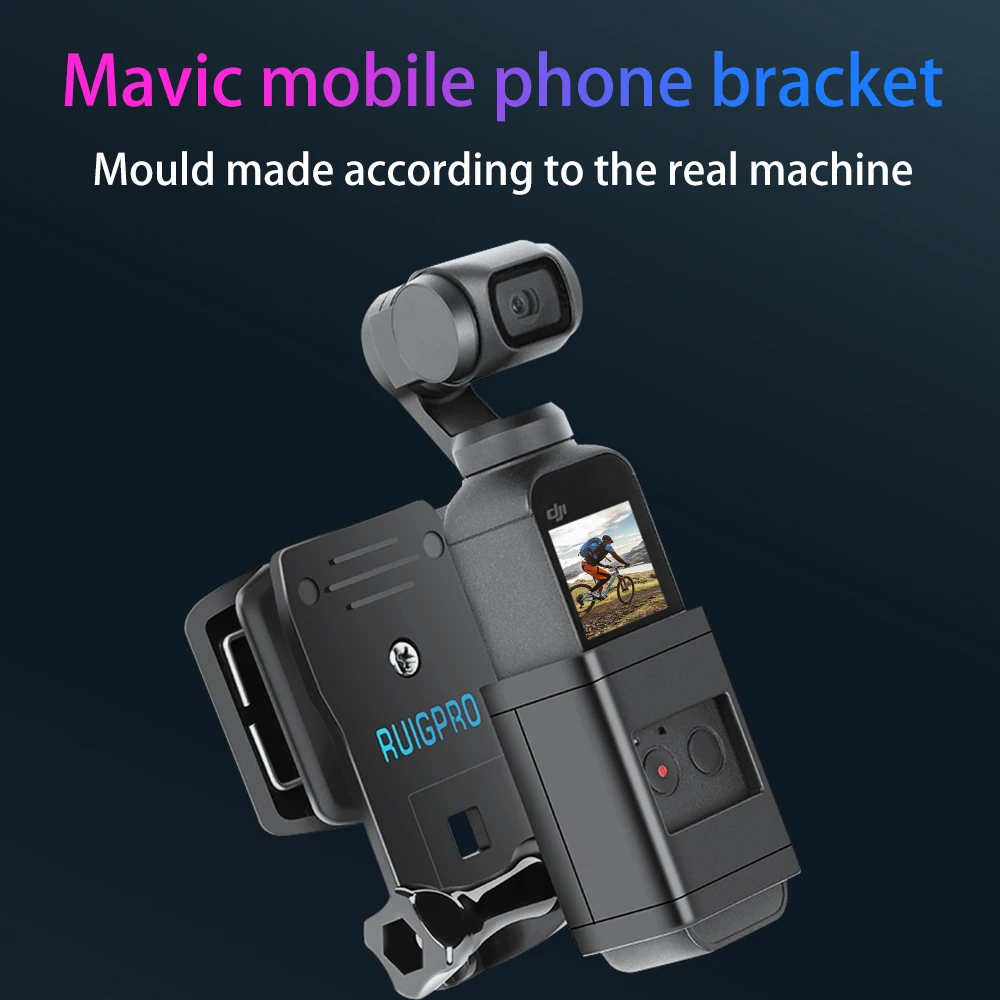 Backpack/Bag Clamp Clip for Osmo Pocket with Gimbal Camera Fixed Adapter Mount for DJI Osmo Pocket Backpack Holder Accessories