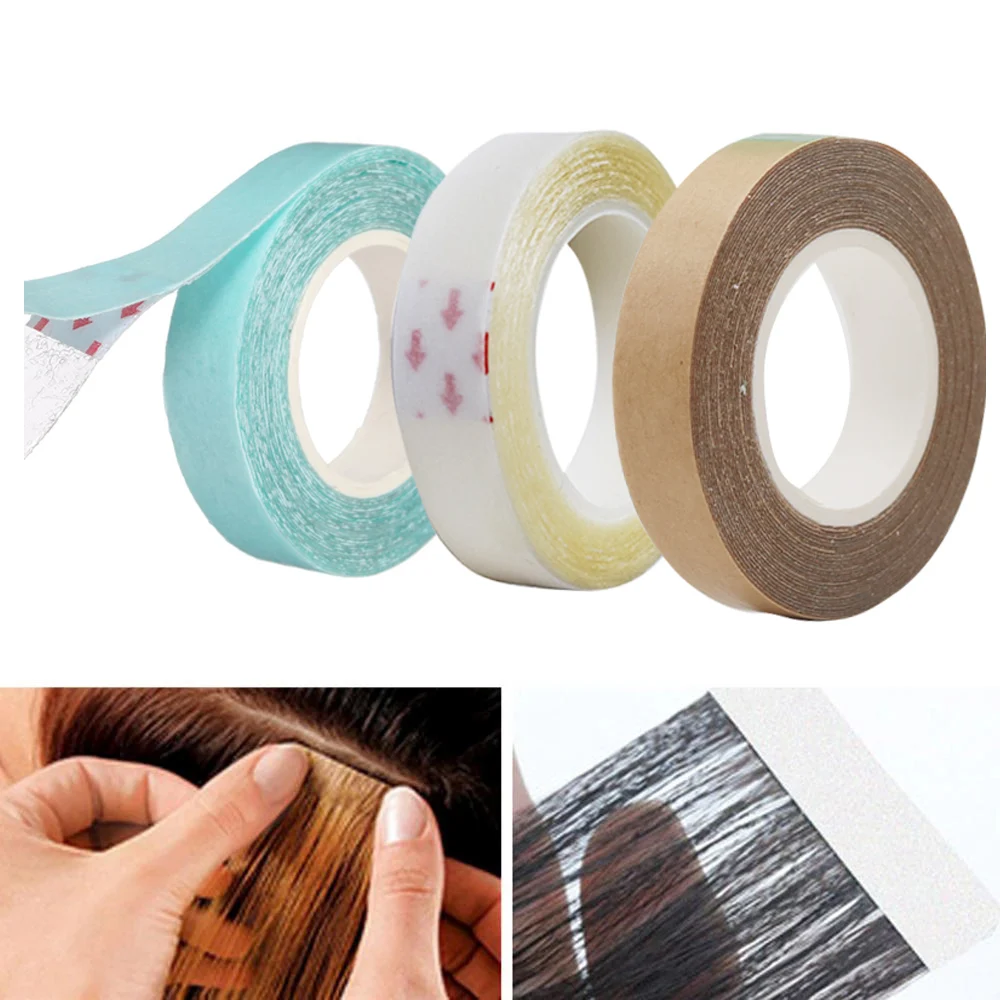 3 Yards Hair Extension Tape Lace Wig Tape Double Sided Adhesive Lace Tape For Tape Hair Extension Wig Toupee Super Hair Tape