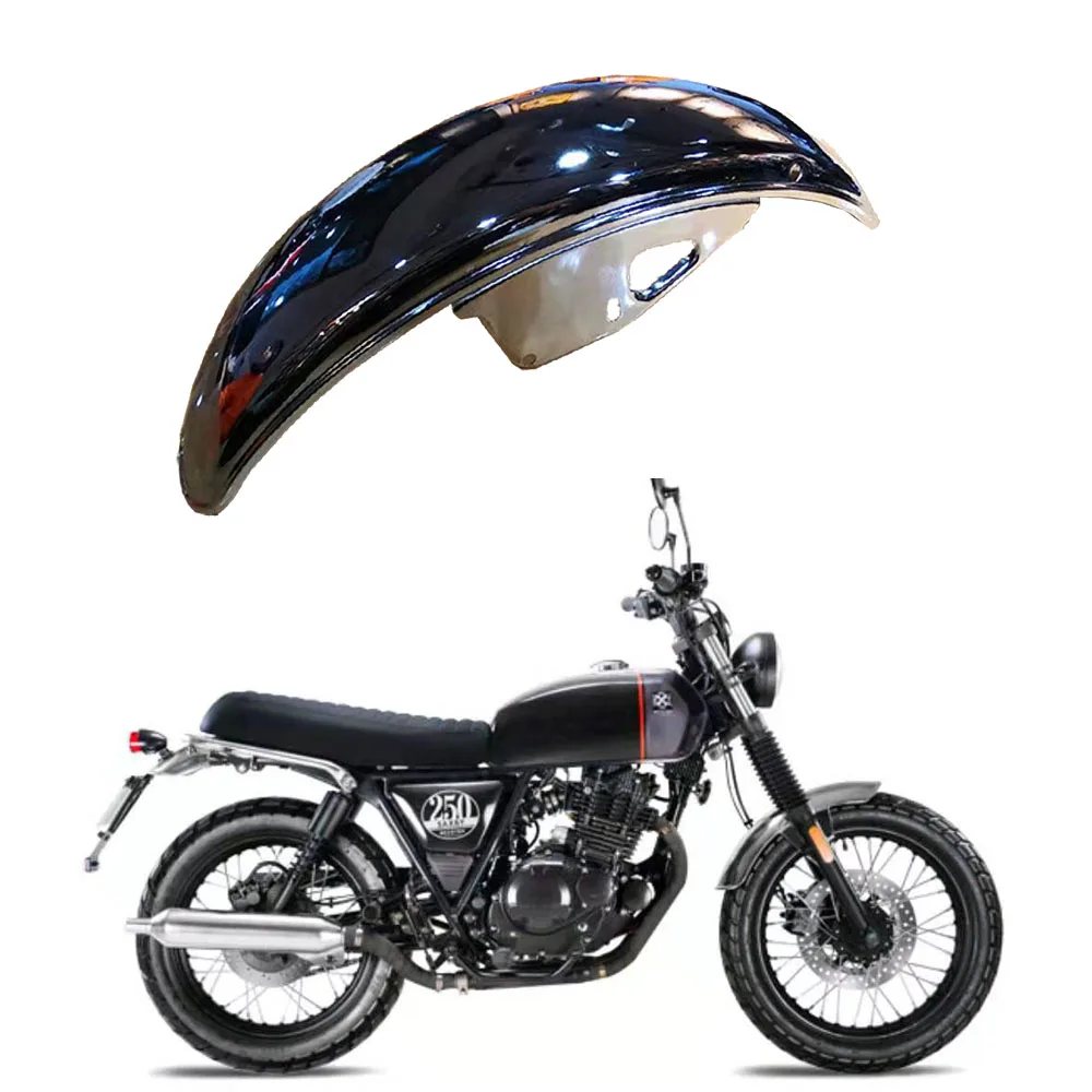 

Retro Motorcycle Cromwell 250 Accessories Front Mudguard Lengthen Mudguard Fender Splash proof Board For Brixton Cromwell 250