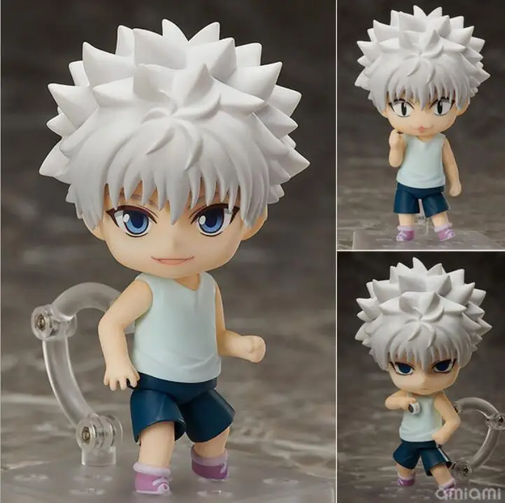 

10cm Killua Zoldyck HUNTER×HUNTER HUNTER HUNTER Hunter x Hunter action figure toys collection Christmas gift doll with box