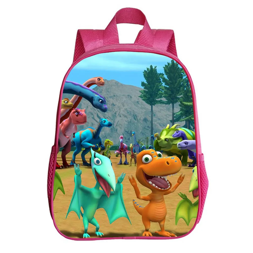 NEW Dinosaur Backpack Children 12 Inches 3D Cartoon Bag Kindergarten Rucksack Baby Boys Girls Kids Anime Knapsack Mochila