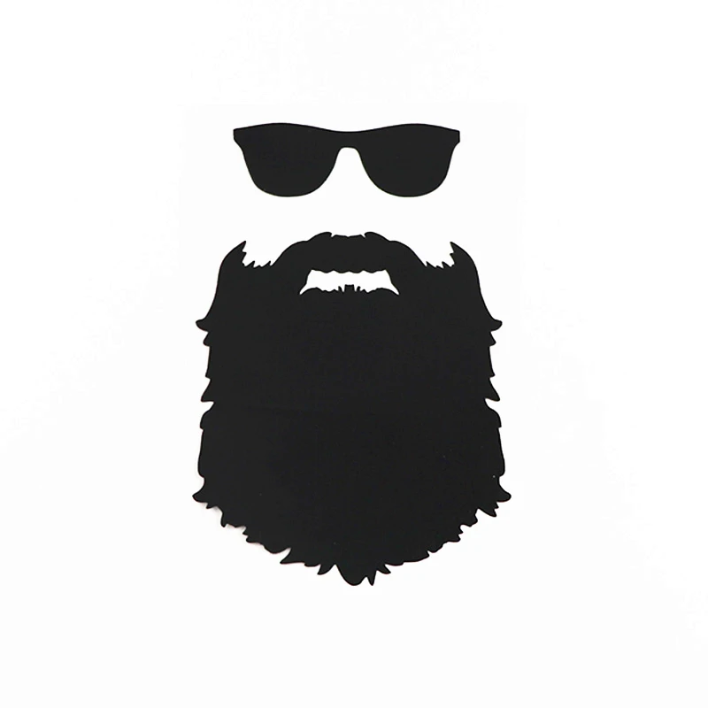 

Fuzhen Boutique Decals Exterior Accessories Fun Beard Style Car Sticker and Decals Decorative Supplies Vinyl Motorcycles PVC