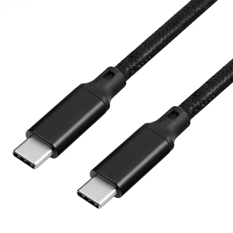 USB C TO USB C 3.1 Gen 2สาย100W PD ชาร์จเร็วการถ่ายโอนข้อมูล10Gbps การสายส่งสัญญาณวิดีโอ4K พร้อม E-MARKER สั้น0.2/0.3/0.5M