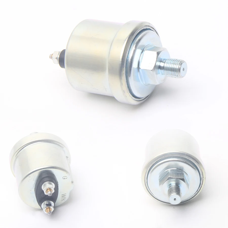 Mechanical Oil Pressure Sensor 0-5 Bar 0-10 Bar 1/8 NPT M10*1 Thread Pressure Gauge Sender Warning 12V/24V For Auto Boat Ship