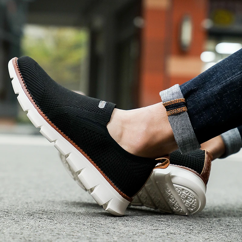 Men Sneakers Shoes Men Loafers High Quality Summer Fashion Breathable Mesh Men Casual Shoes Mens Trainer Zapatillas Hombre