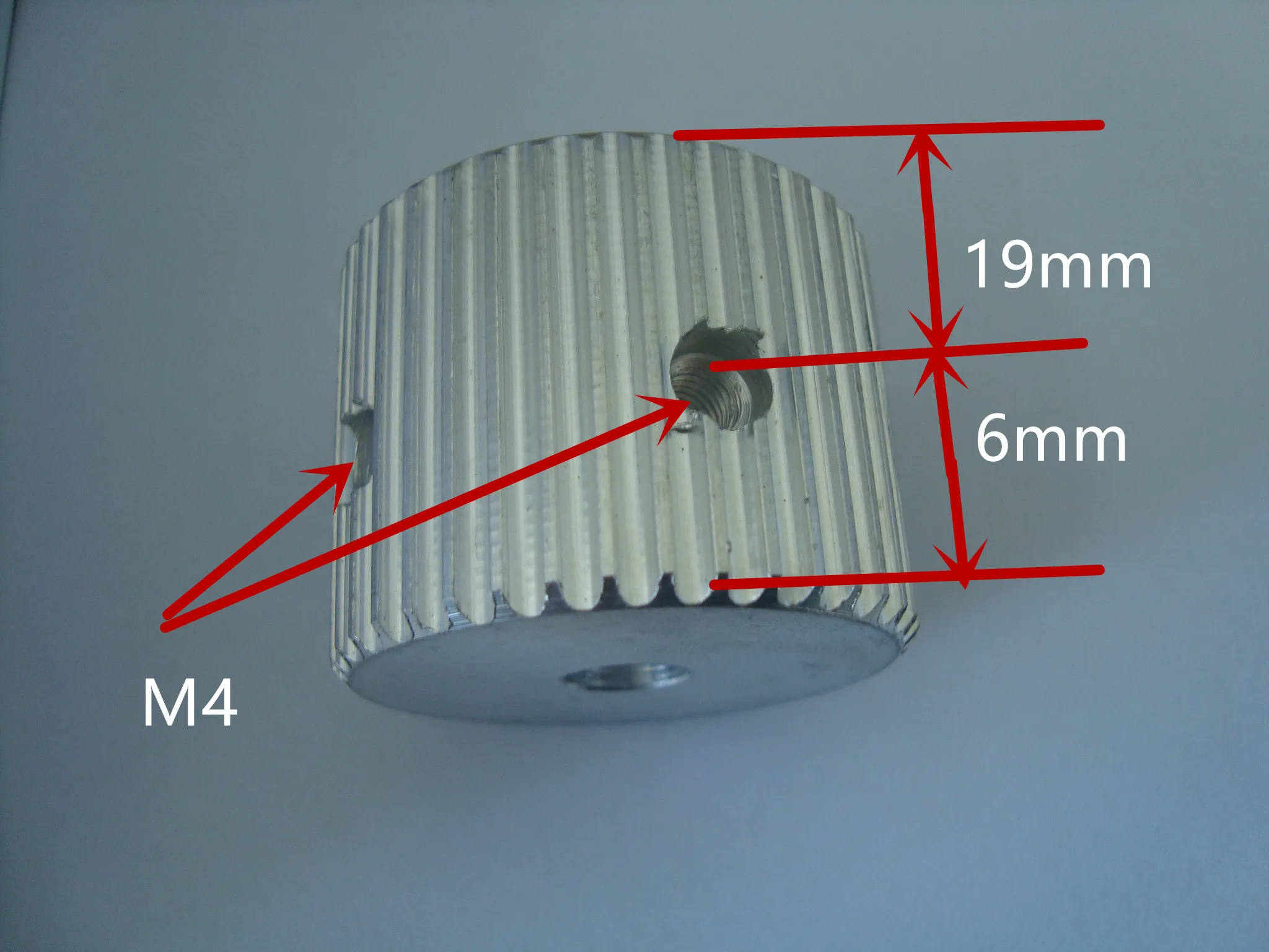 

T5 timing pulley 44 teeth 25mm belt width sell by package