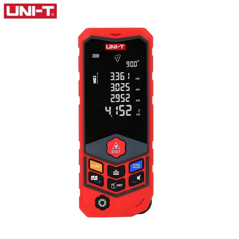 

UNI-T LM50D LM100D Handheld Laser Distance Meter 50M 100M Trena a Laser Range Finder Measure Tape Digital Battery Powered