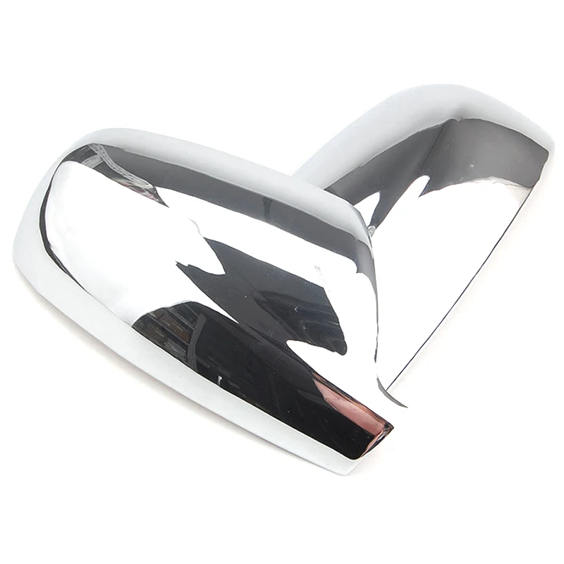 For 2004-2012 Peugeot 307 CC SW 407 Door Side Wing Mirror Chrome Cover Rear View Cap Accessories 2pcs per Set Car Stying