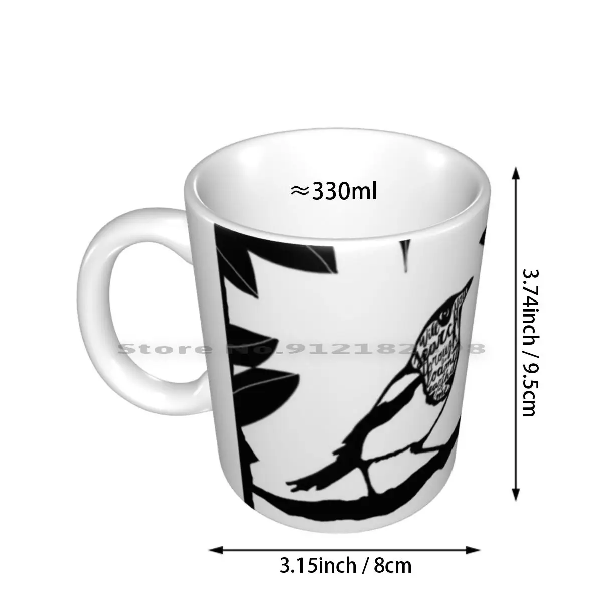 Detectorists Johnny Flynn Lyrics Magpie Art Print Ceramic Mugs Coffee Cups Milk Tea Mug Detectorists Johnny Flynn Lyrics Magpie