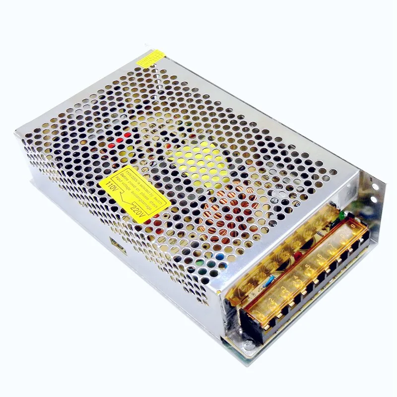 Fonte de alimentação de comutação 5v 40a 200w led driver AC-DC transformador de iluminação ac 110v 220v para dc5v para display de tira led cctv