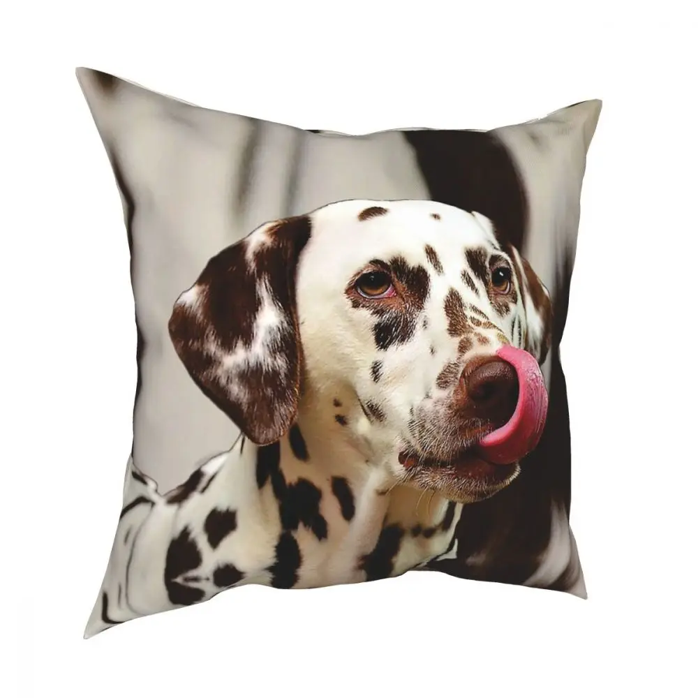 

Dalmatians Pet Dog Square Pillow Case Polyester Decorative Pillow Animal Lover Fashion Cushion Covers