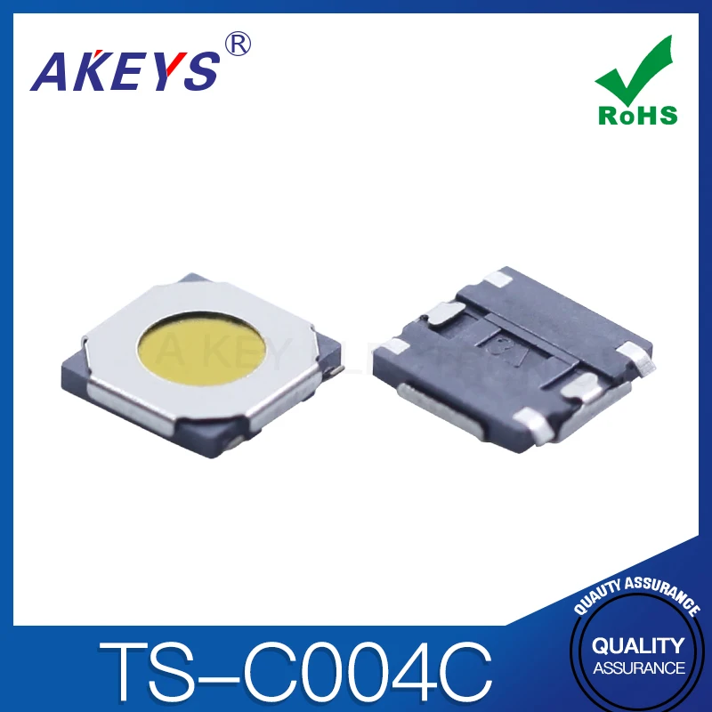

10 шт TS-C004C 4*4 4-контактный обернутый U-образный тактовый выключатель 5,2*5,2 водонепроницаемые аксессуары