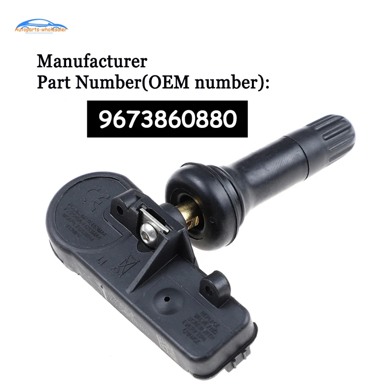 Car 9673860880 5430W0 5430.W0 For Peugeot 307 T5 308 T7 3008 T84 5008 W24 RCZ T75 TPMS Sensor Tyre Tire Pressure Sensor 433MHz