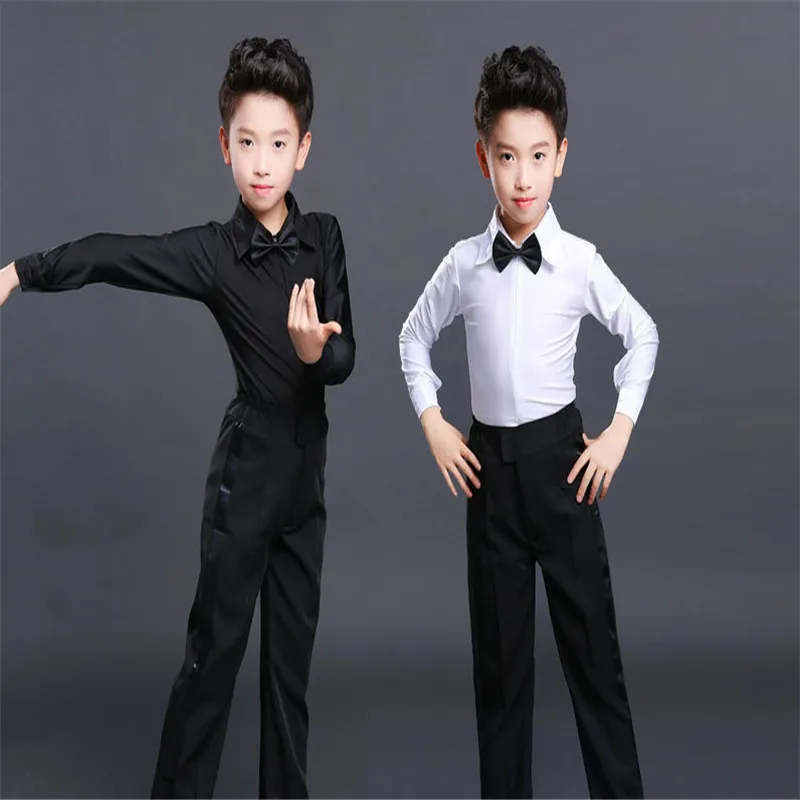 

Новинка; Комплект для латиноамериканских бальных танцев для мальчиков; Костюм; Детская рубашка для латинских танцев; Костюм румбы самбы; Танцевальная одежда для латинских танцев; Одежда для соревнований