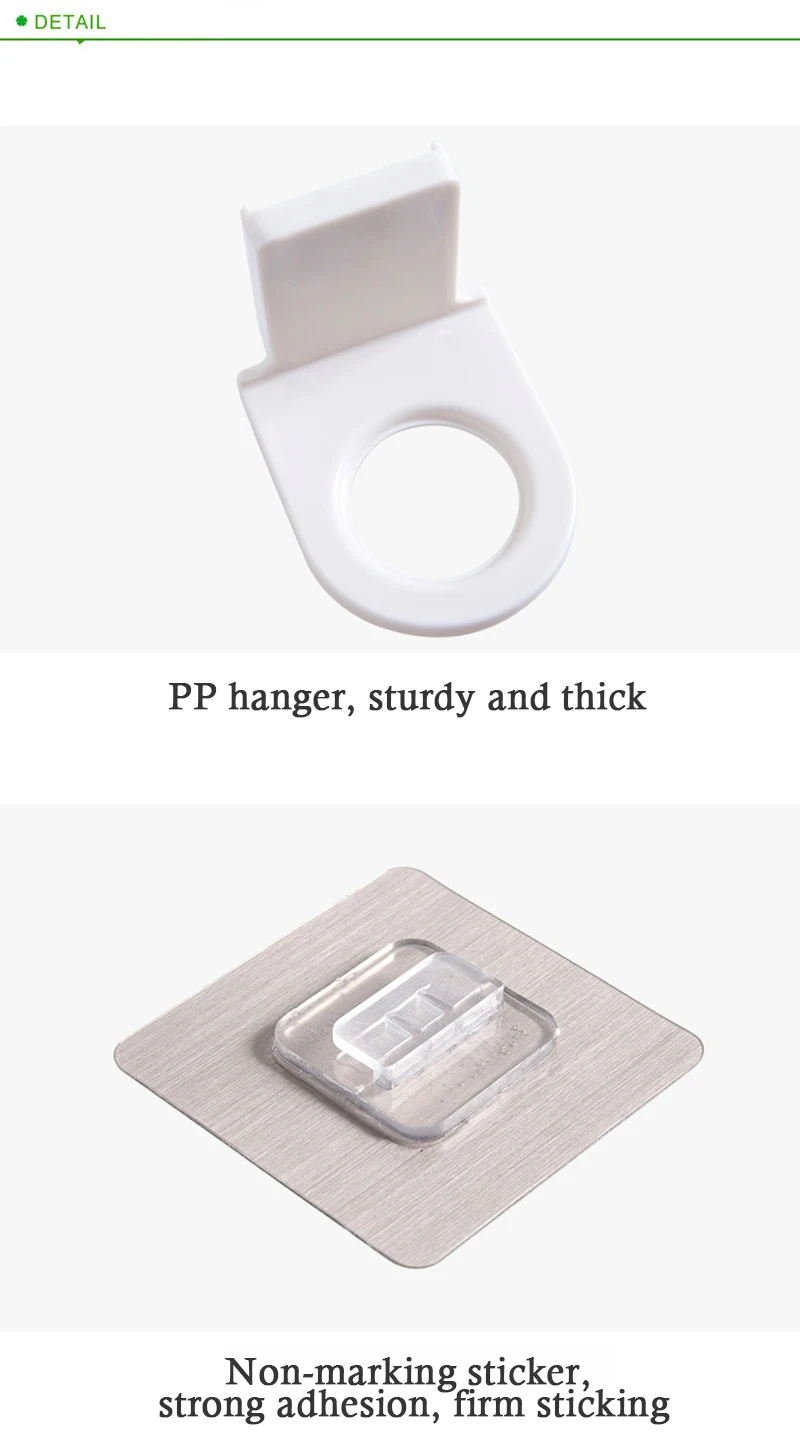 Shower Gel Wall-Mounted Storage Rack Bathroom Rack Storage Toilet Plastic Daily Necessities Bottle Storage Rack Bathroom Hook