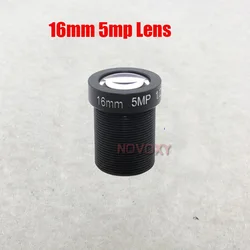 16mm 5MP IP camera Lens F2.0 HD 1/2.5 Inch CCTV Lens M12 Interface Mount For CCTV Analog / IP Camera