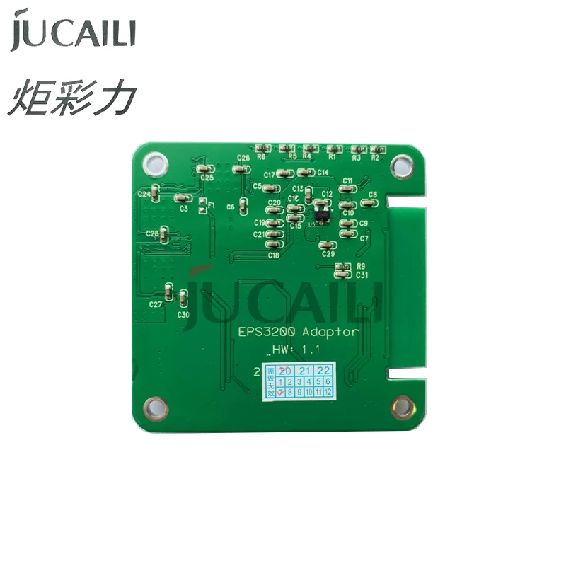 Imagem -06 - Jucaili-cabeça de Impressão Aquosa para Impressora Epson Allwin Xuli com Cartão Descodificador 4720