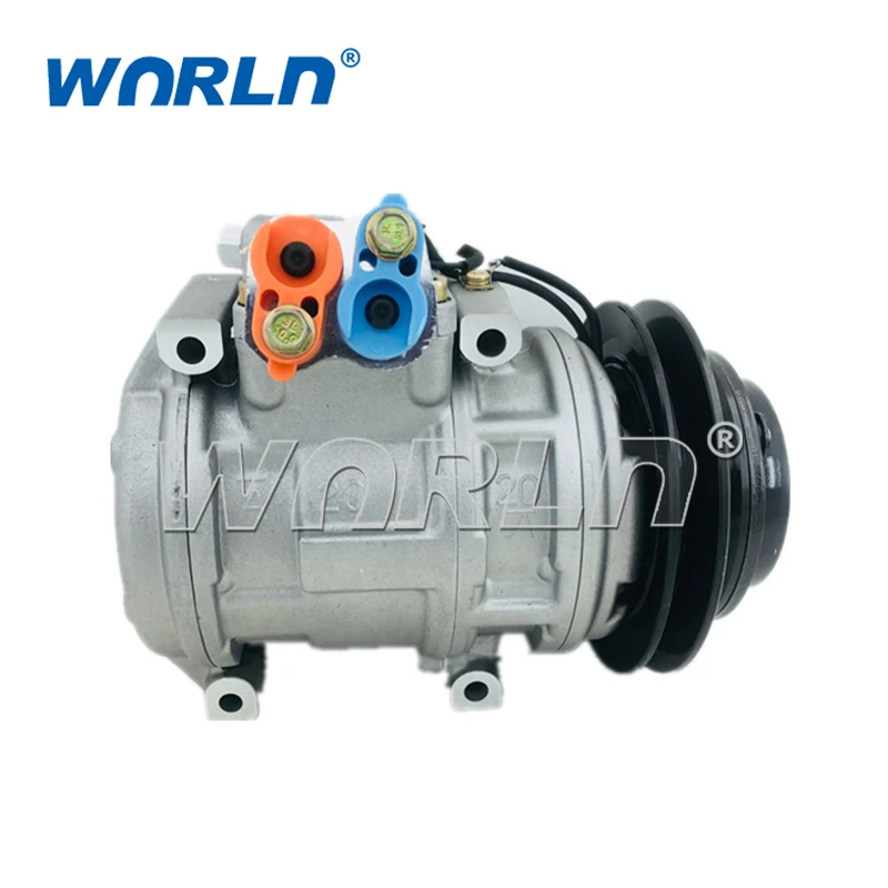 Car Air Conditioning Compressor For Iveco 10PA20C 132mm  1PK Model Used Compressor Pumps