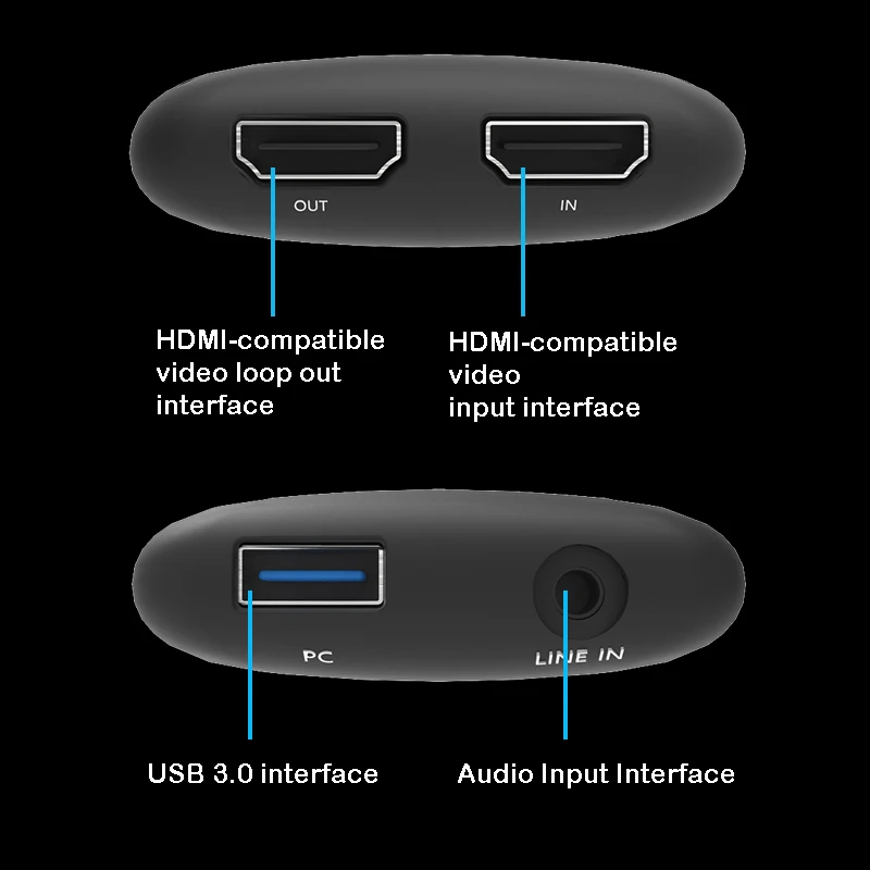 Y & H 4K30P-بطاقة التقاط الفيديو 1080 هرتز ، 120 بكسل ، HDMI ، USB3.0 ، متوافق مع ألعاب الفيديو ، لأجهزة PS4 ، Xbox One ، Nintendo Switch