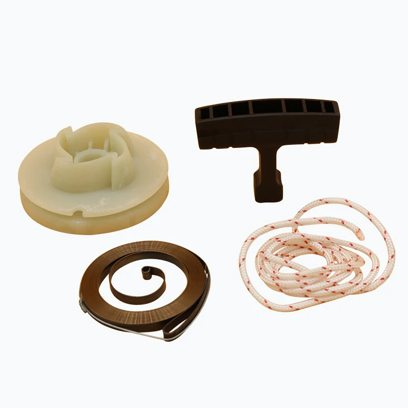 Kit de corda de arranque para motosserra, rebobina, polia, compatível com husqvarna 362, 365, 371, 372, 385, 390, peças de motosserra de jardim