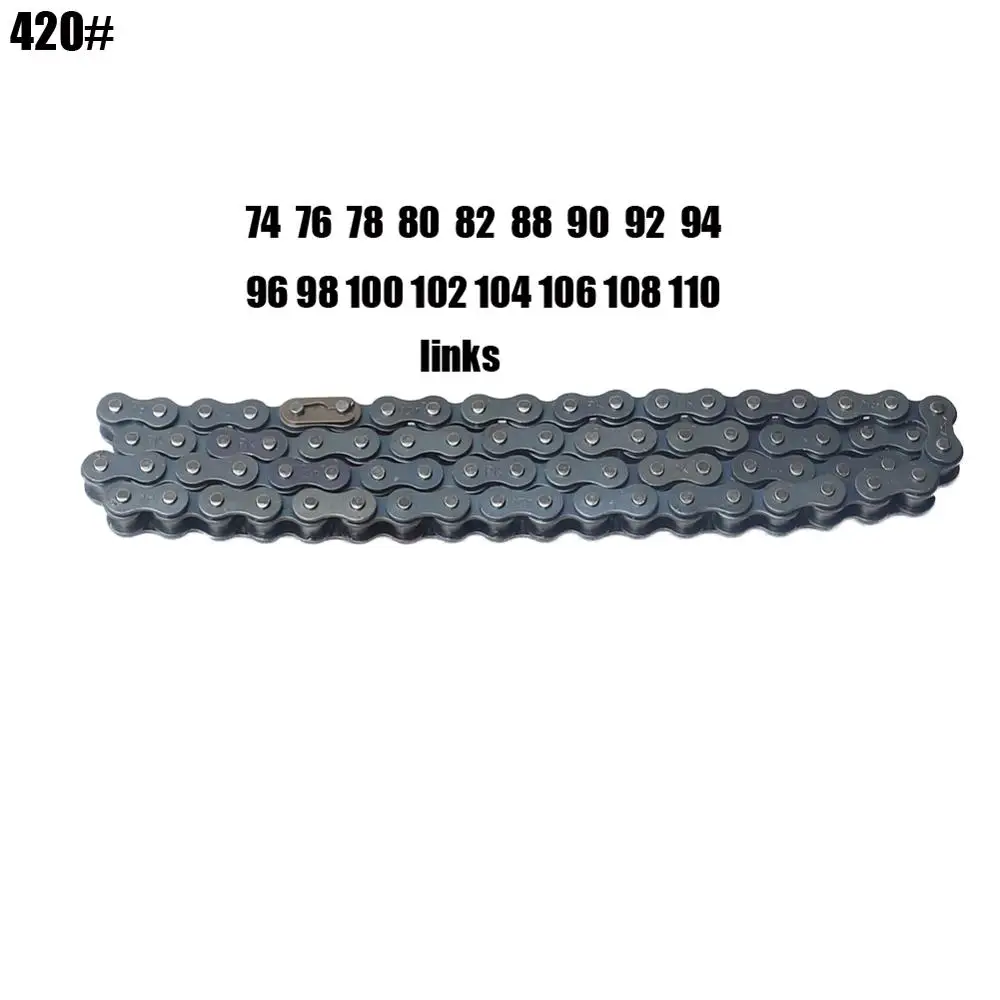 

Motorcycle 420# 74-110 Link Chain for Honda 90 110 125cc Dirt Bike ATV Quad TaoTao SUNL Chinese