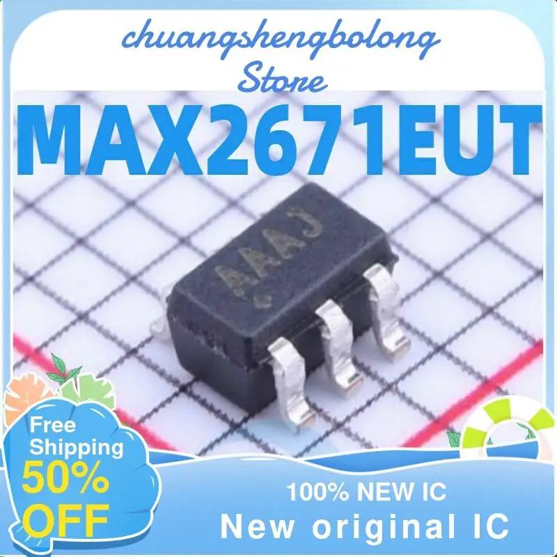 

5PCS MAX2671EUT+T AAAJ SOT23-6 New original IC