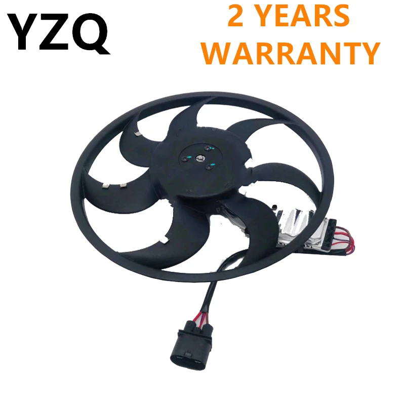 

7L0959455F 7L0 959 455 F Left Auxiliary Engine Cooling System Air Fan Motor Assembly For Audi Q7 VW Touareg 95562413400