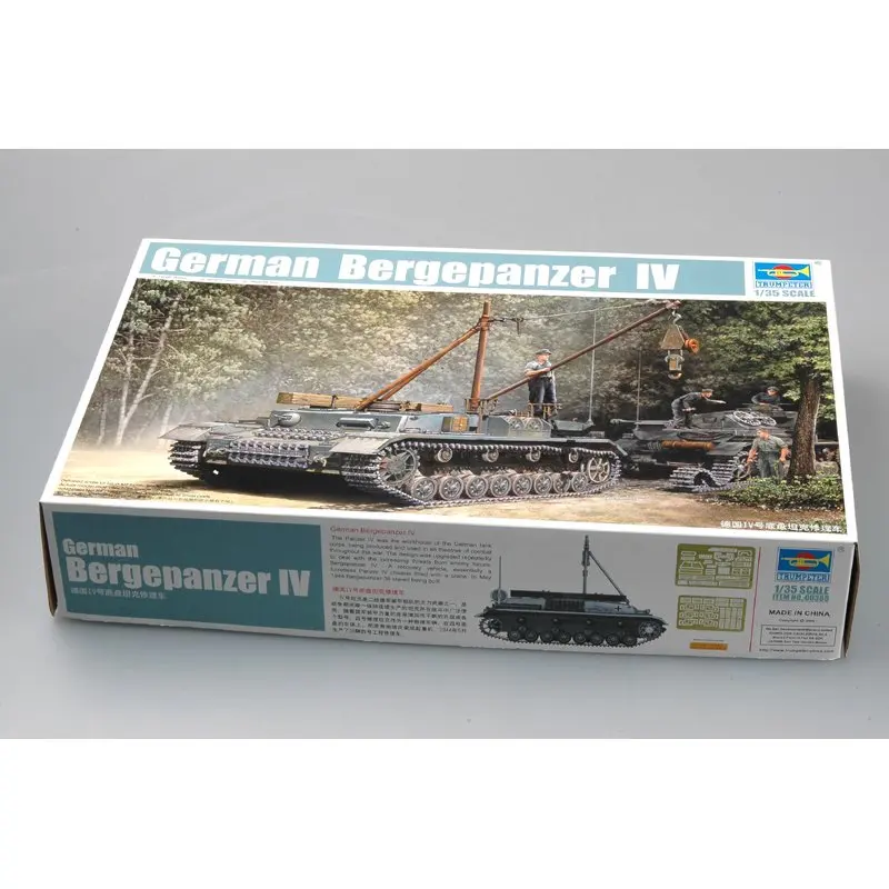 Trumpeter 00389 1/35 German Bergepanzer IV Recovery Vehicle - Scale Model Kit