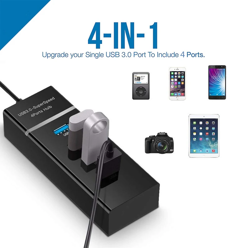 HUB USB C Multi type-c 3.1 USB 4 porte per MacBook Air Pro Computer PC accessori per Laptop Usb 3 3.0 2.0 Hub OTG Splitter adattatore