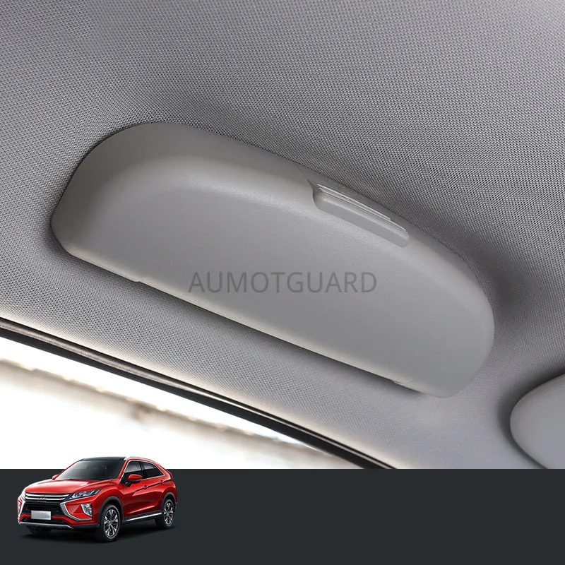 Car Sunglasses Glasses Storage Case Box Holder Sunglass Case Box Holder Visor Clip For Mitsubishi ECLIPSE CROSS 2018 2019