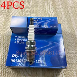 4PCS Iridium Spark Plug For Buick Excelle 1.6 Daewoo Nubira Chevrolet Aveo Germany Cadillac Pontiac OEM# 96130723 BKR6E11