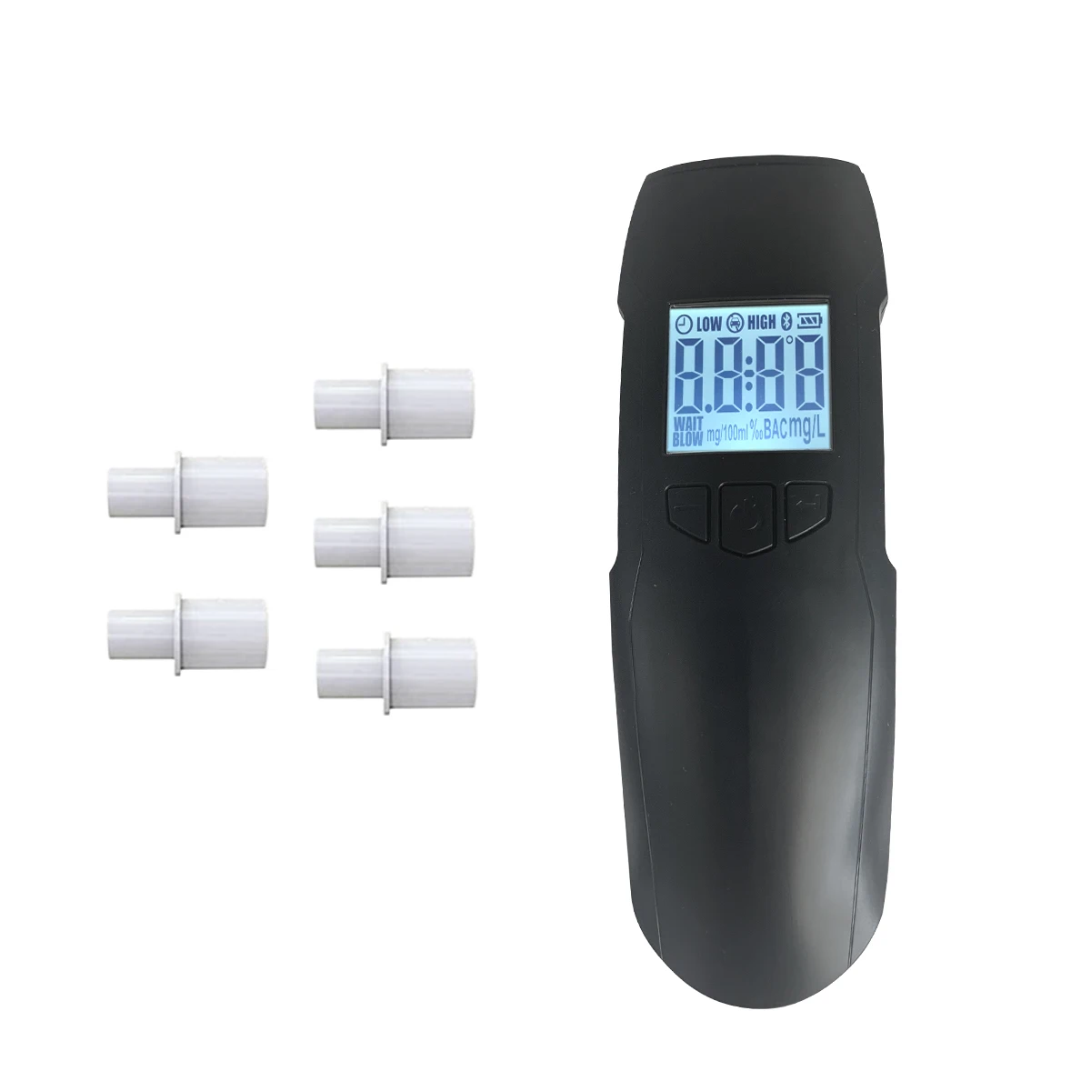 Portable LCD Breath Alcohol Tester Breathalyzer Alcohol Detector Fast Test Hot15