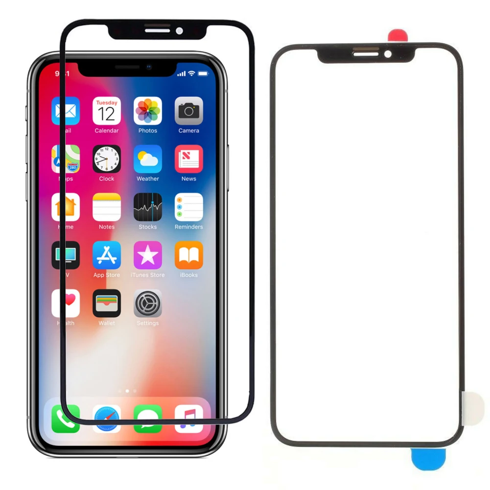 Replacement Outer Front Glass Screen Repair Kit for iPhone X XR XS 11 Pro Max